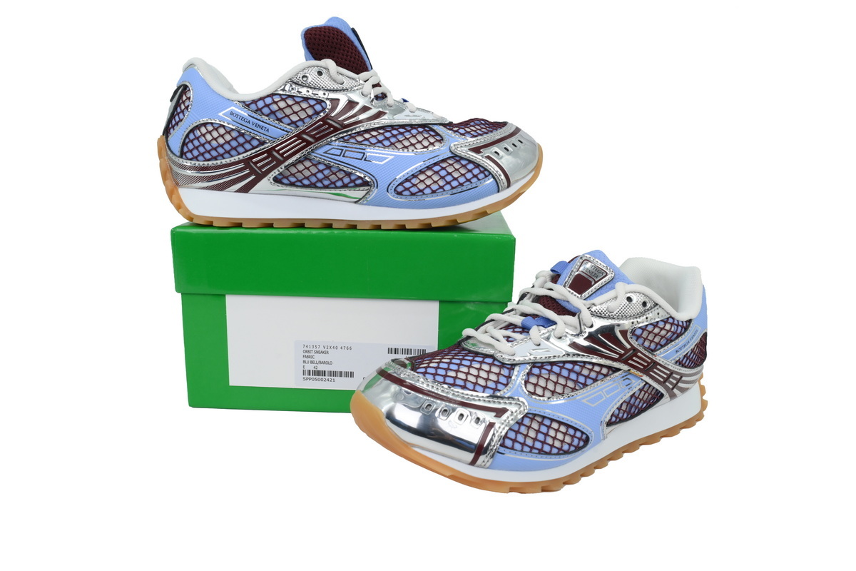 Bottega Veneta Orbit Blue Bell Marolo Sneakers