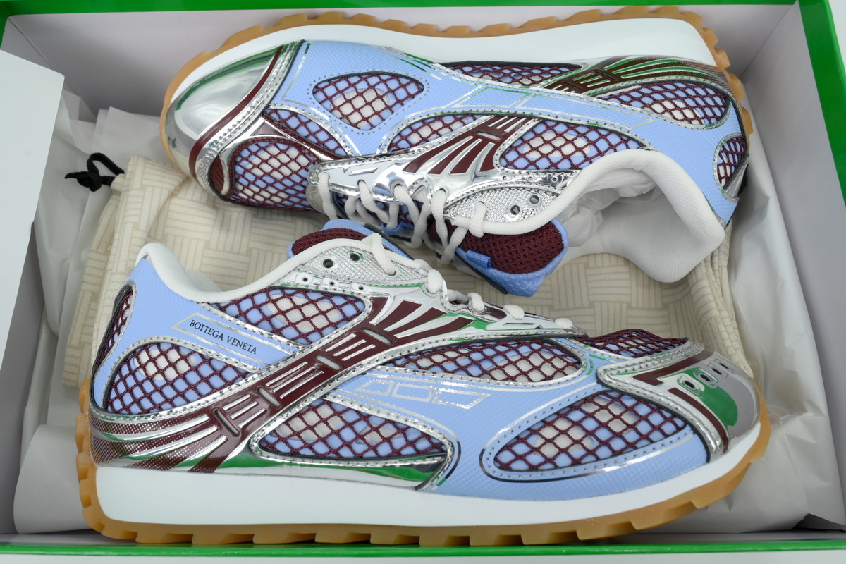 Bottega Veneta Orbit Blue Bell Marolo Sneakers
