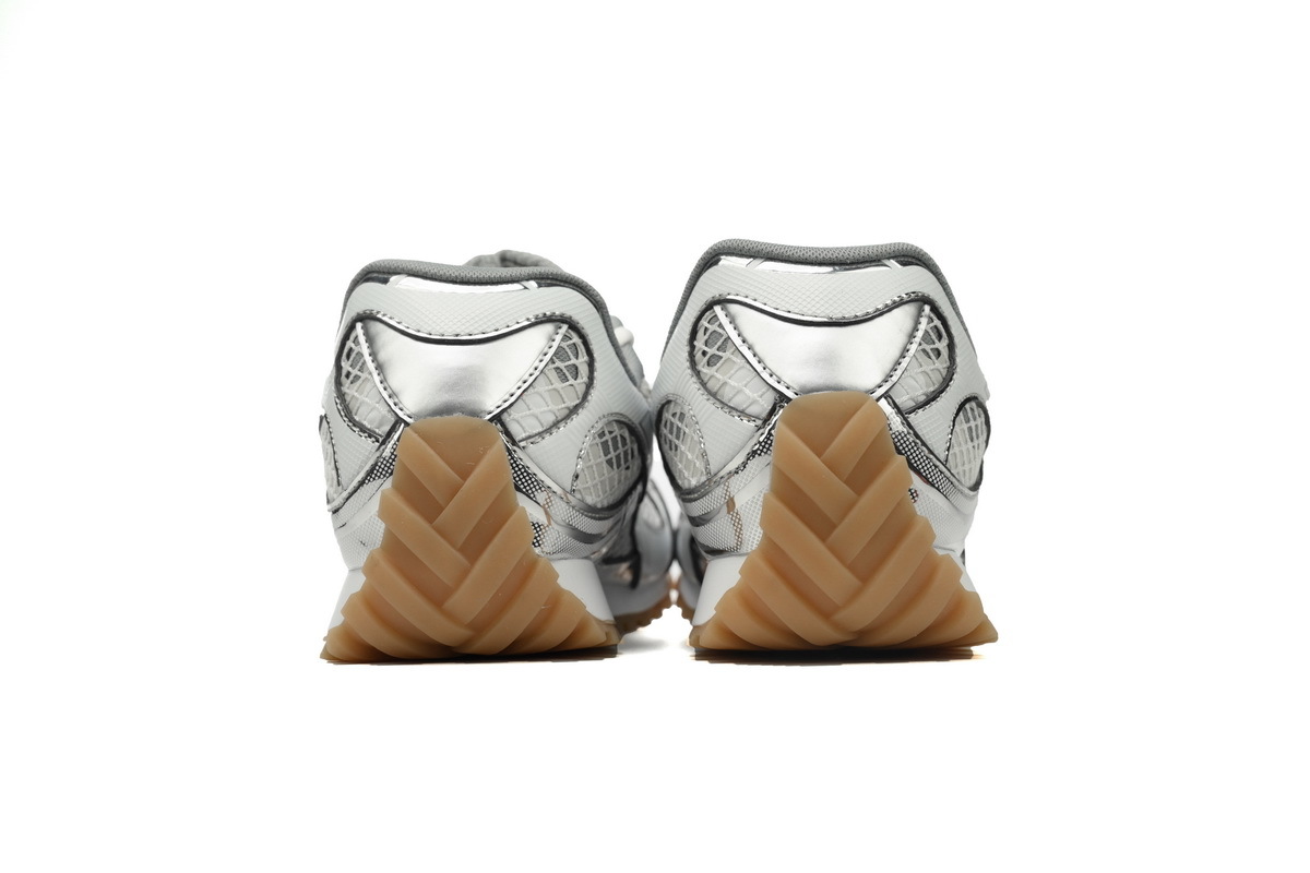 Bottega Veneta Orbit Silver Green Sneakers