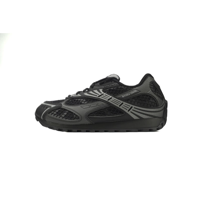 Bottega Veneta Orbit Black Grey Sneakers 01