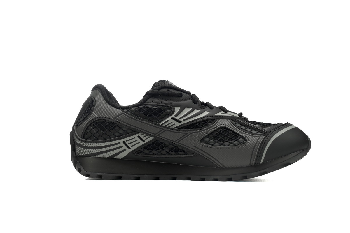 Bottega Veneta Orbit Black Grey Sneakers