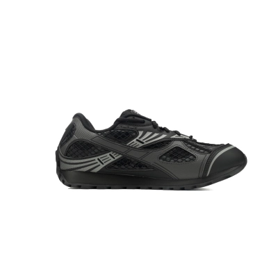 Bottega Veneta Orbit Black Grey Sneakers 02