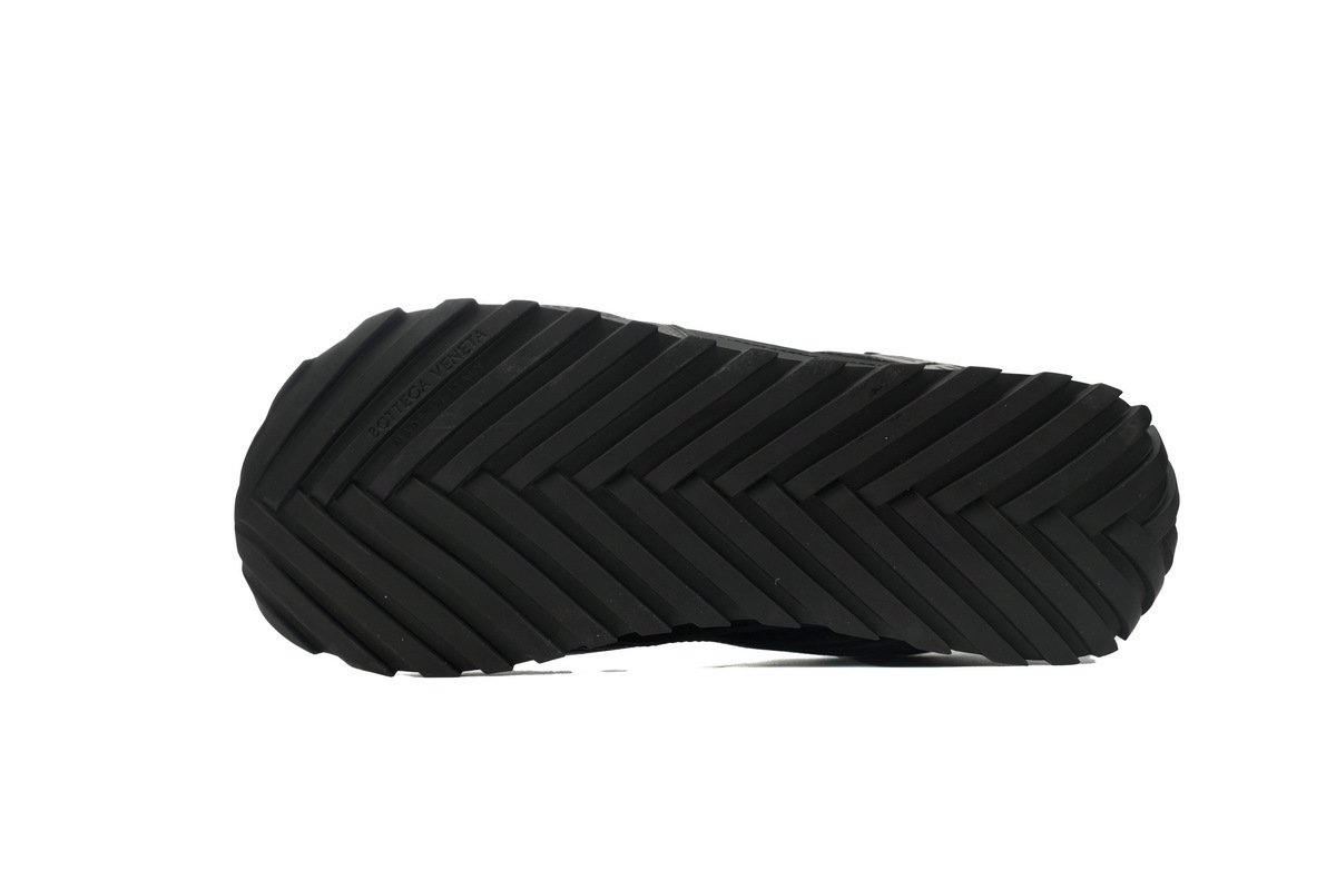 Bottega Veneta Orbit Black Grey Sneakers