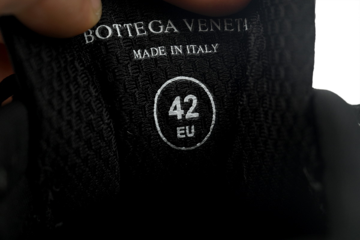 Bottega Veneta Orbit Black Grey Sneakers