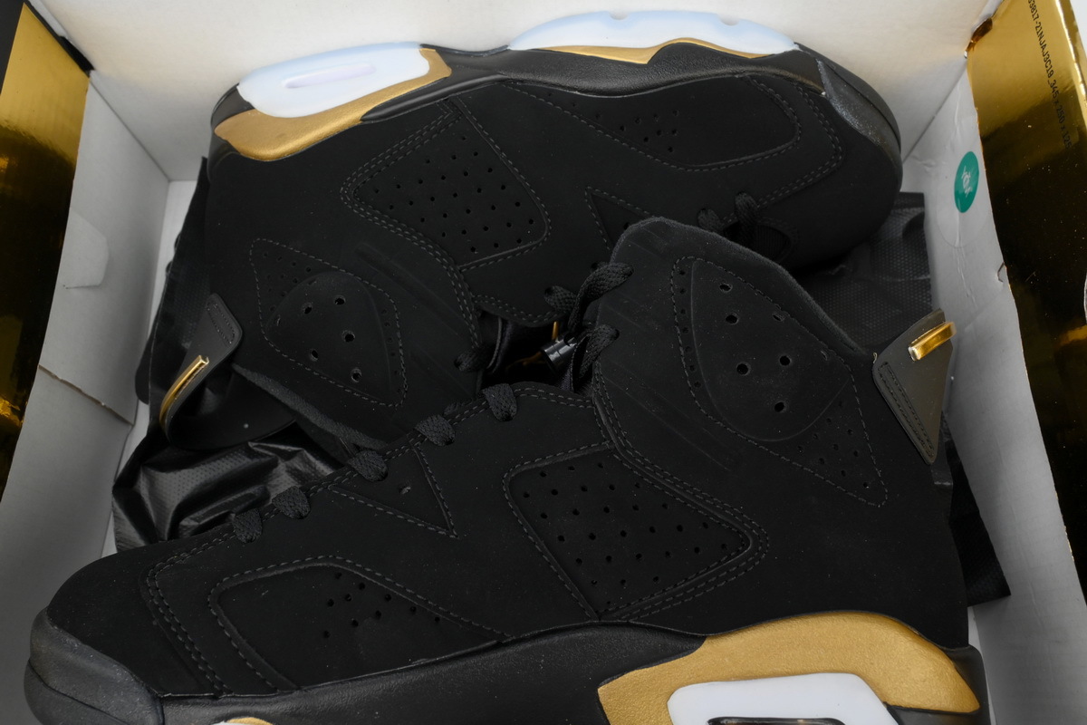 Air Jordan 6 Retro DMP Black Metallic Gold CT4954-007 