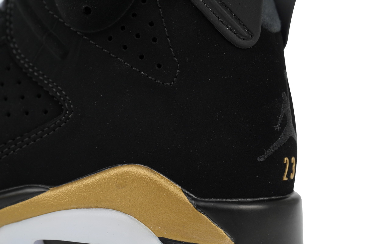 Air Jordan 6 Retro DMP Black Metallic Gold CT4954-007 