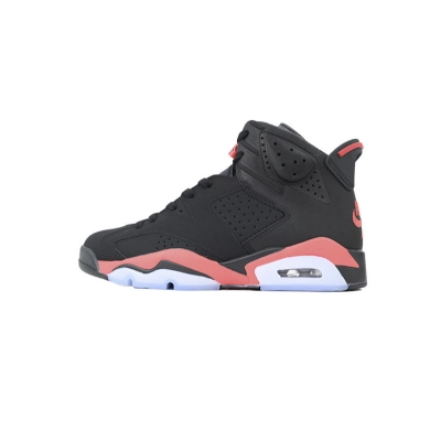 Air Jordan 6 Replica Reproduce Infrared Black And Red CT8529-001 01