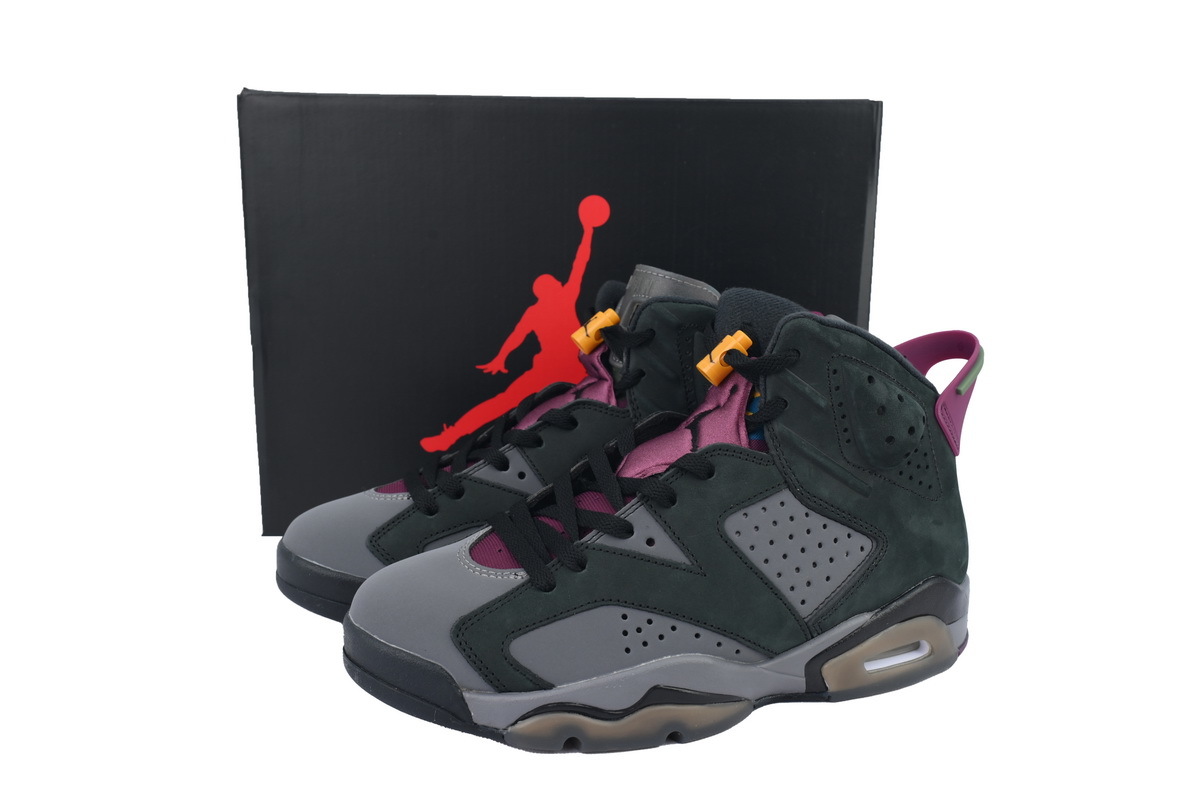 Air Jordan 6 Retro Bordeaux Men's Basketball Sneakers CT8529-063