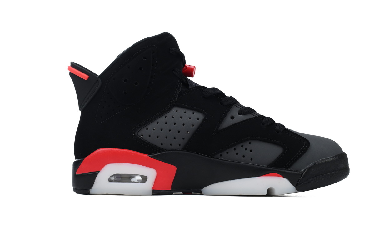 Nike Air Jordan 6 Retro Infrared Black Infrared Men's Basketball Shoes CT8529-064 