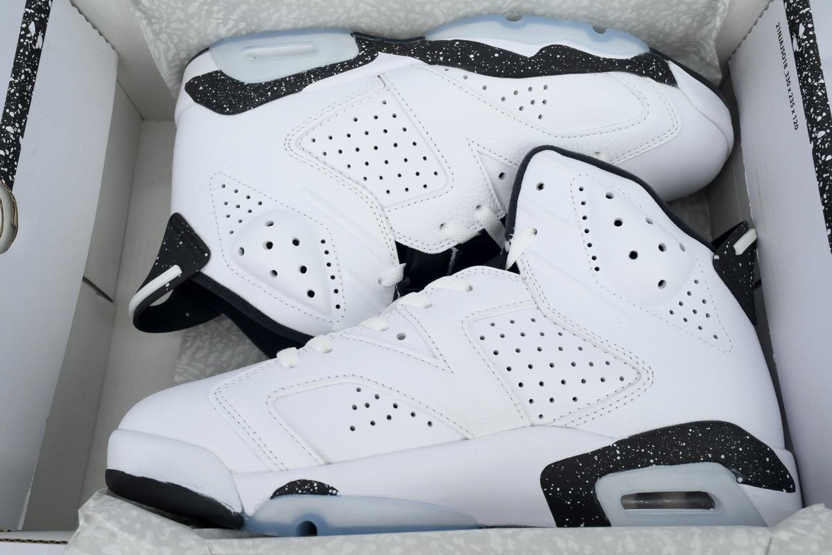 Nike Air Jordan 6 Retro Oreo White Black CT8529-112 