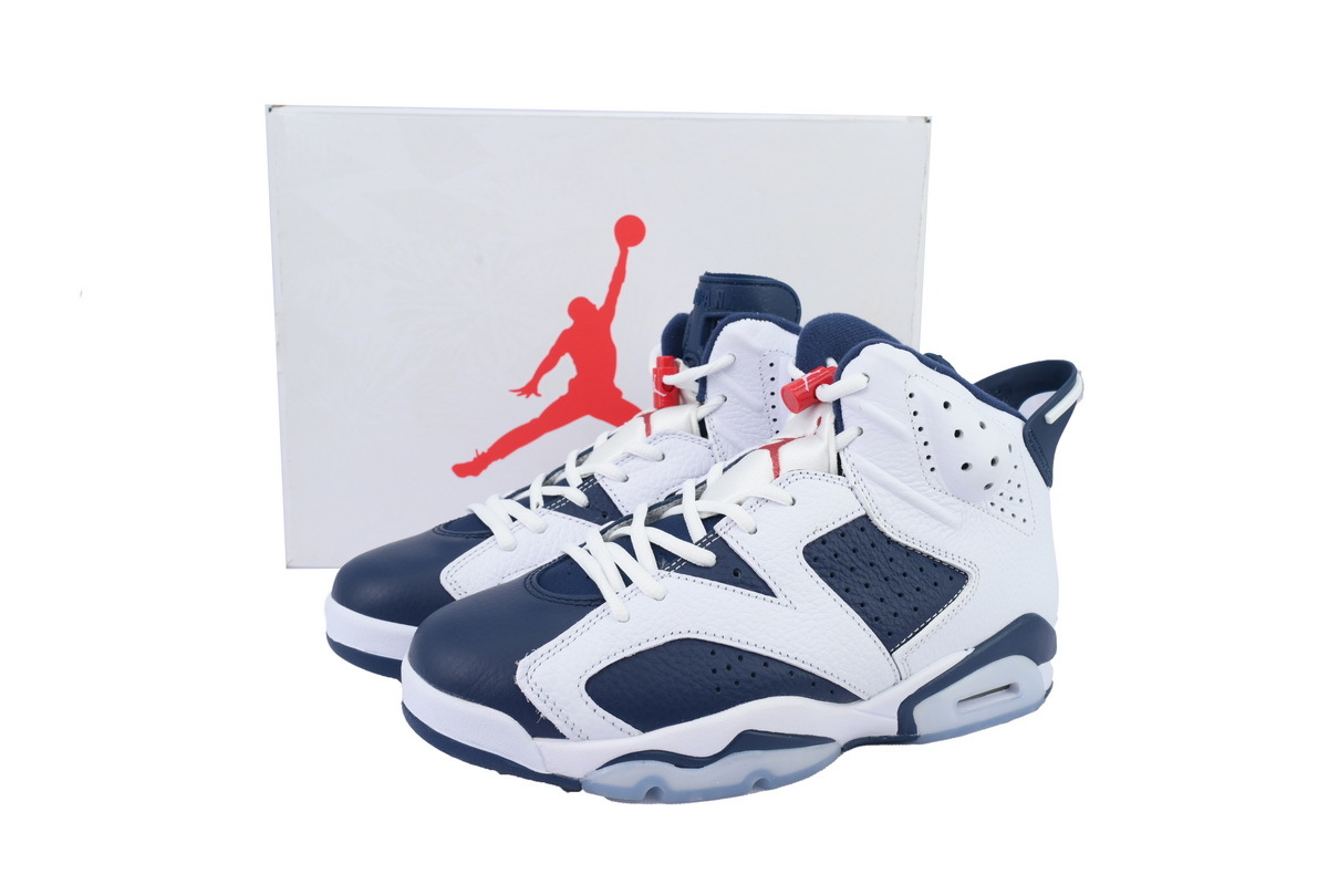 Nike Air Jordan 6 Retro Midnight Navy White Navy Blue CT8529-164 