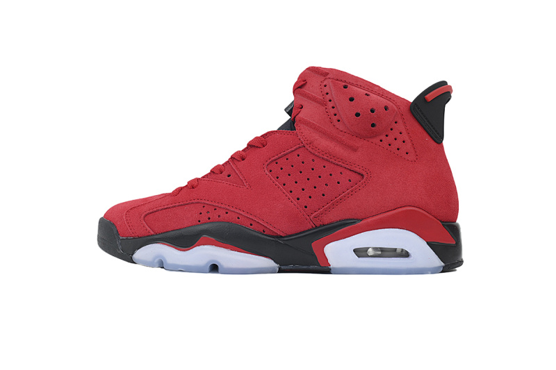 Nike Air Jordan 6 Retro Toro Bravo Varsity Red Black Basketball Shoes CT8529-600 