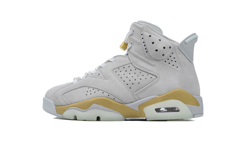 Nike Air Jordan 6 Retro Gold Hoops Women's Basketball Shoes DQ4914-074
