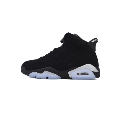 Nike Air Jordan 6 Retro Chrome Black Metallic Silver DX2836-001  01
