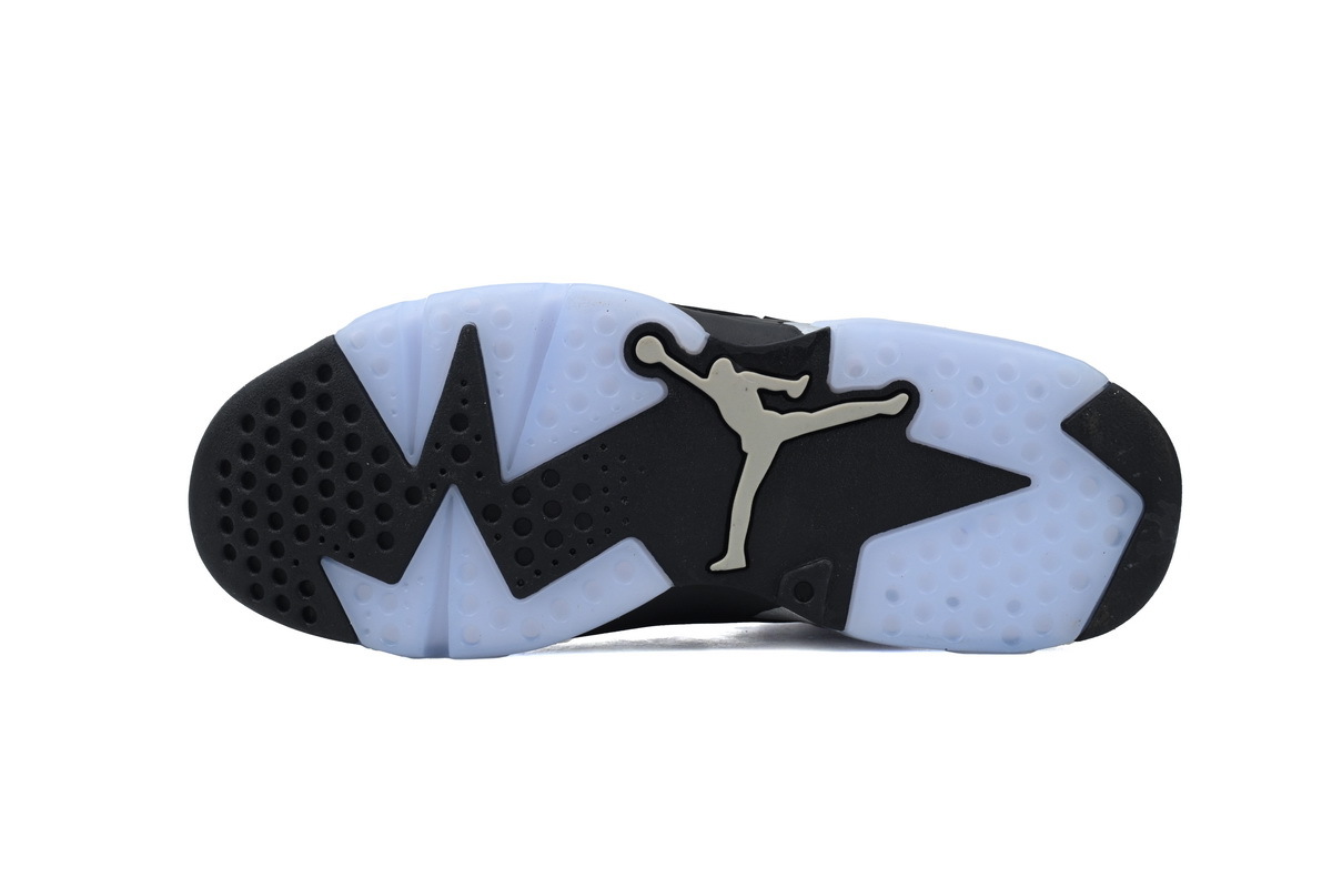 Nike Air Jordan 6 Retro Chrome Black Metallic Silver DX2836-001 