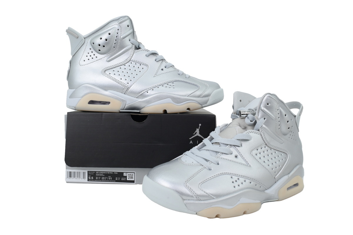 Air Jordan 6 Replica Rich Silver IQ5135-001 
