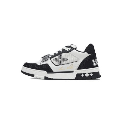 Zapatillas Louis Vuitton blancas y negras 01