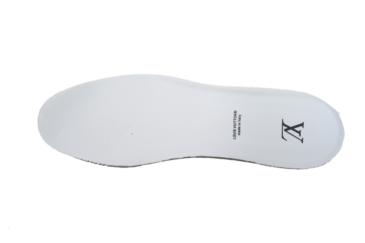 Louis Vuitton Trainer White Orange