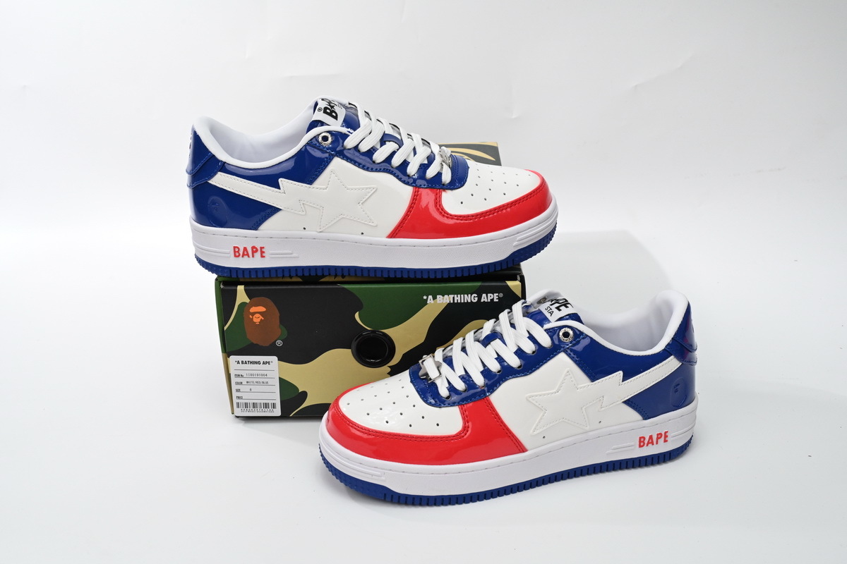 A Bathing Ape Bape Sta Low Negro Amarillo Verde Blanco Rojo Orchi