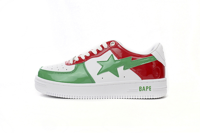 A Bathing Ape Bape Sta Low Red