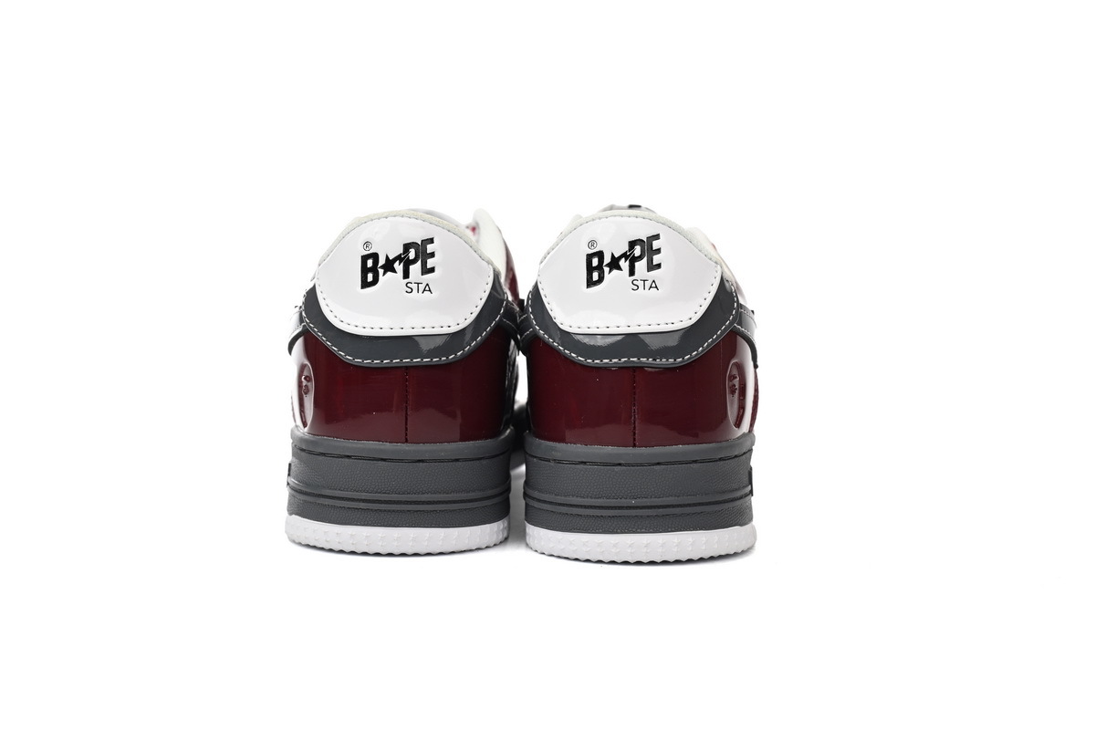 A Bathing Ape Bape Sta Low Sprinkle Rojo