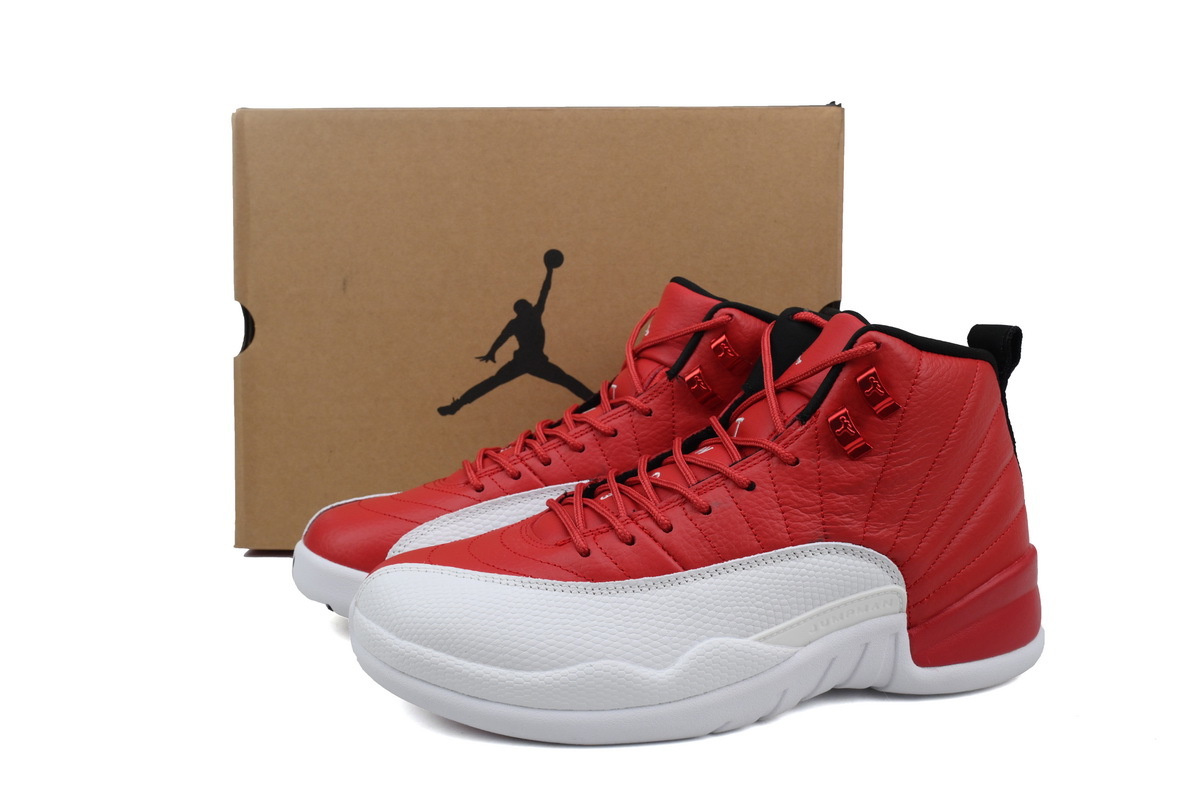 Air Jordan 12 Retro Rojo, Blanco y Negro 130690-600