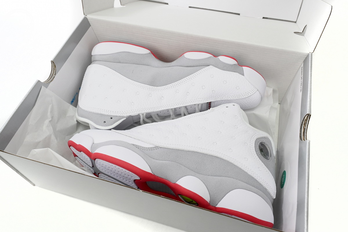 Air Jordan 13 Retro Rojo Ceniza y blanco