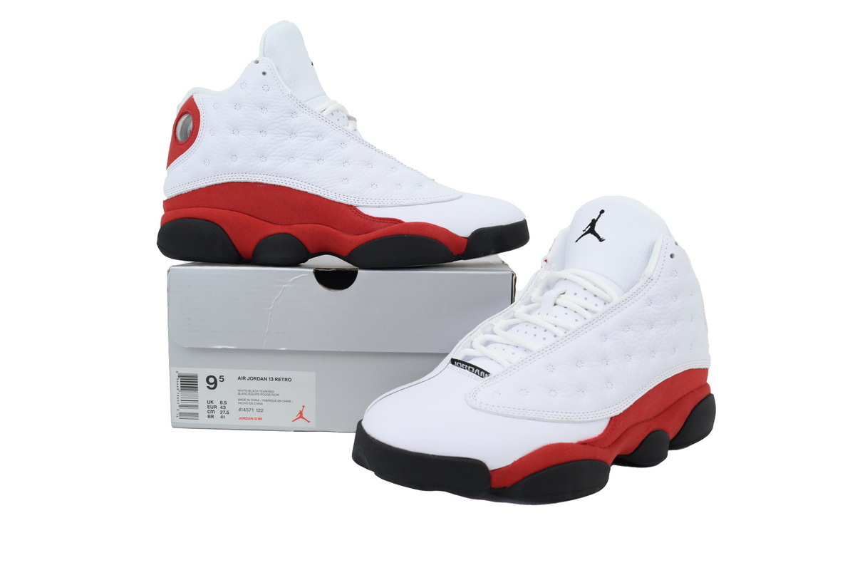 Air Jordan 13 Retro Branco e Vermelho