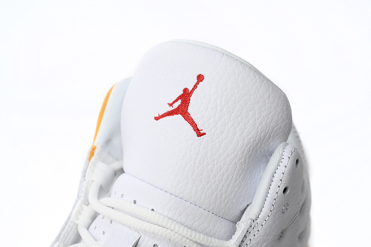 Air Jordan 13 Retro Blanco y Amarillo