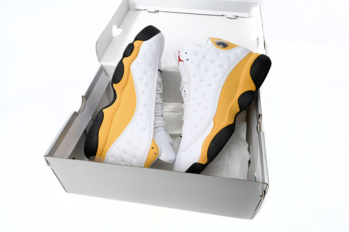 Air Jordan 13 Retro Blanco y Amarillo