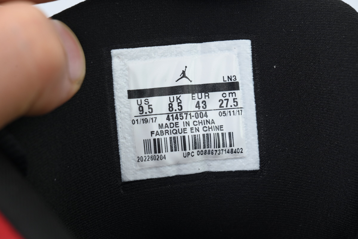 Air Jordan 13 Retro Negro y Rojo