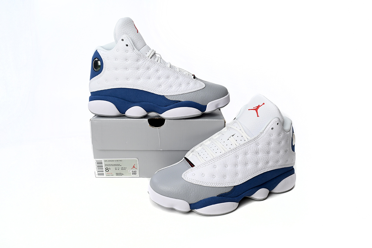 Air Jordan 13 Retro Blanco y Azul