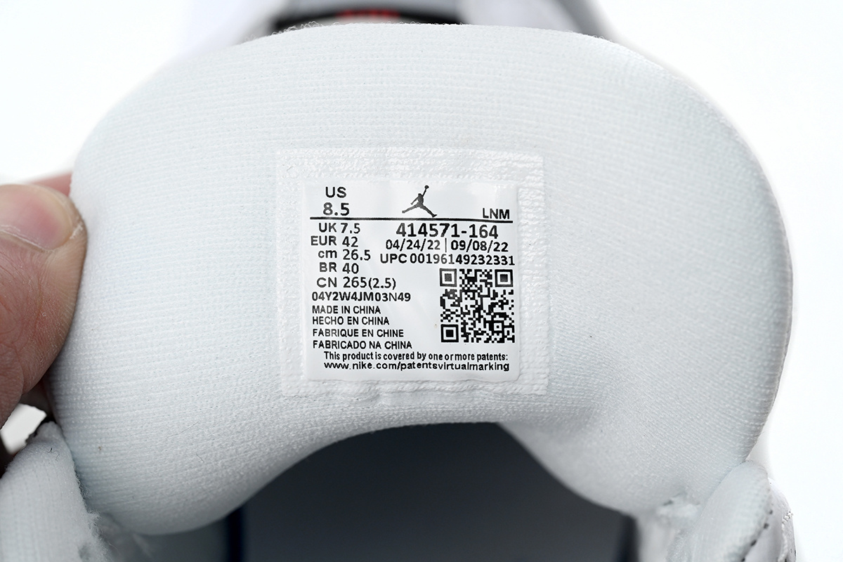 Air Jordan 13 Retro Blanco y Azul