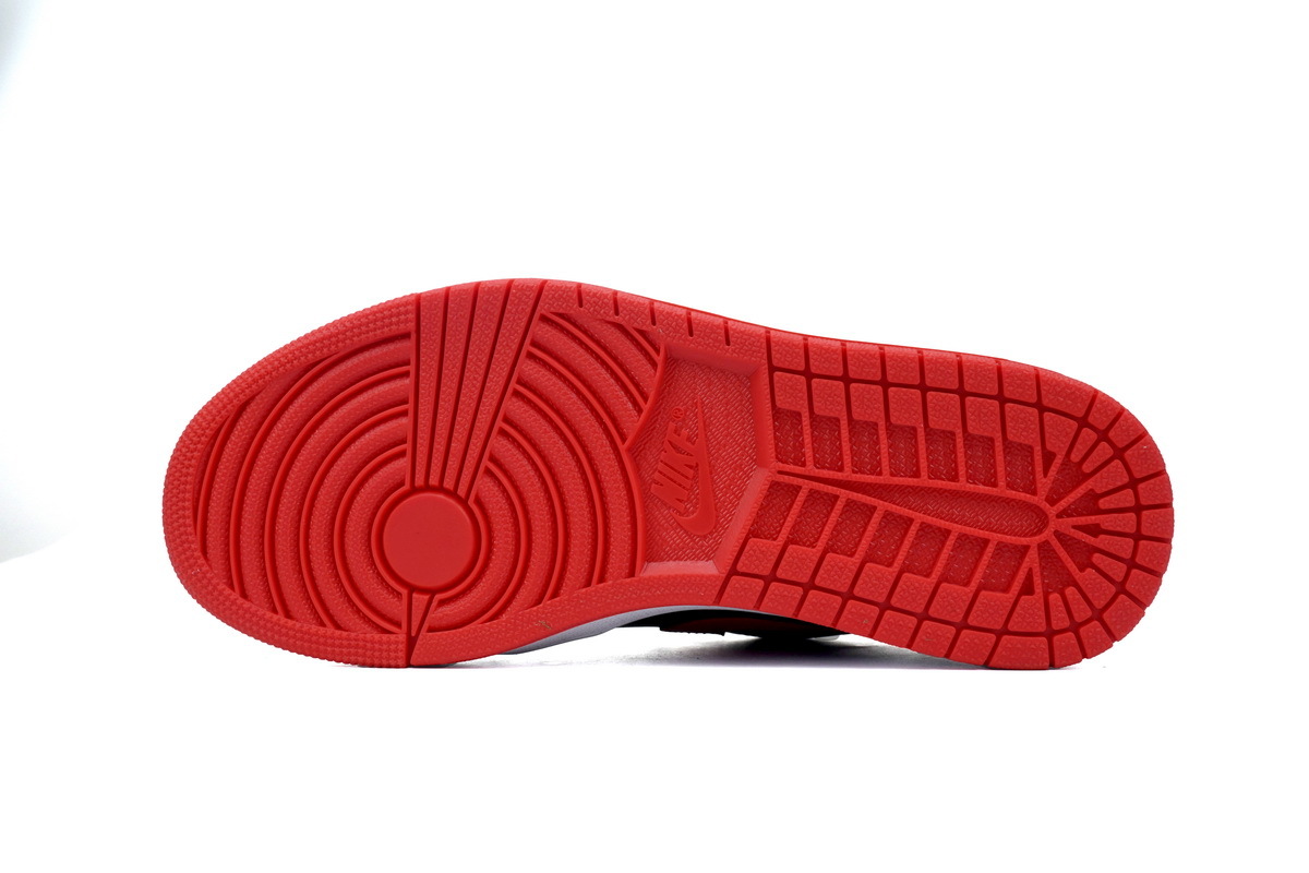 Air Jordan 1 Low Light Smoke Grey Gym Red 553558-060