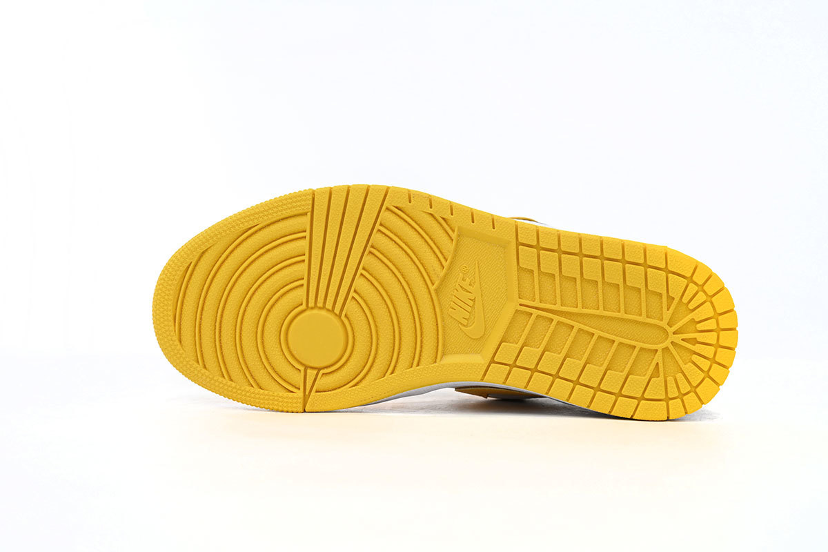 Air Jordan 1 Low Yellow Black White 553560-701