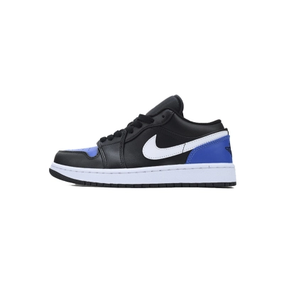 Air Jordan 1 Low Black Royal Blue White 555112-042 01