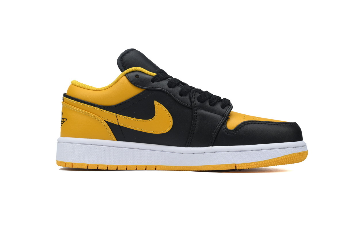 Air Jordan 1 Low Taxi Black Yellow Sneakers