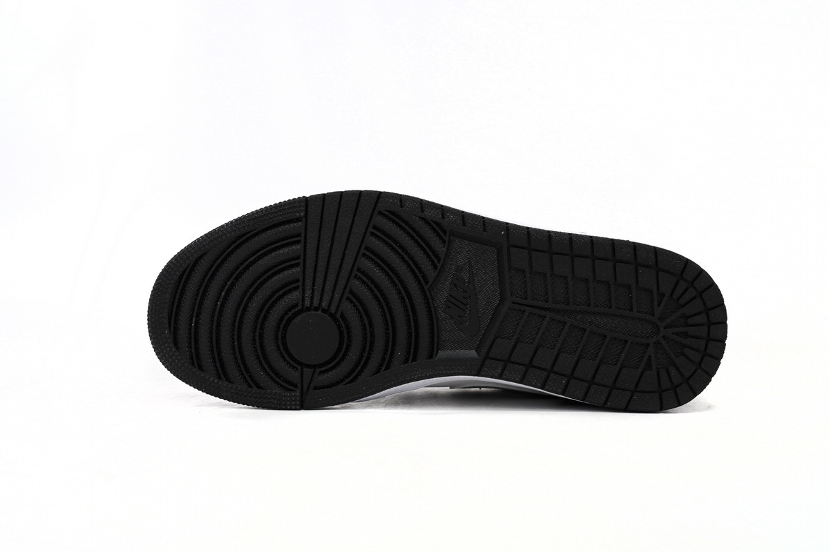 Air Jordan 1 Low Black and White Gray