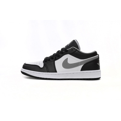 Air Jordan 1 Low Black Particle Grey 01