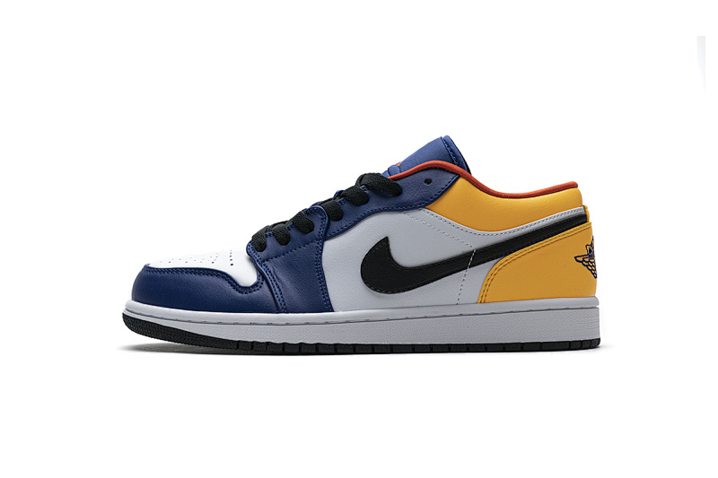 Air Jordan 1 Low Blue Yellow Orange