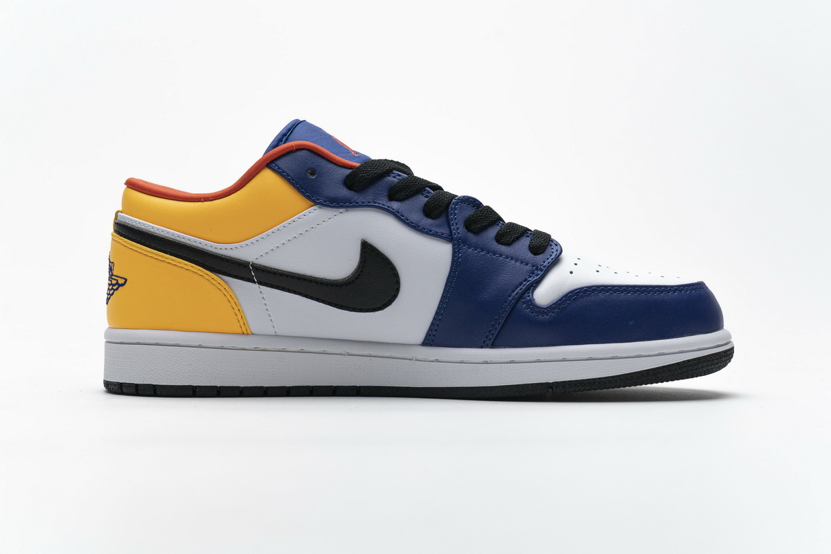 Air Jordan 1 Low Blue Yellow Orange