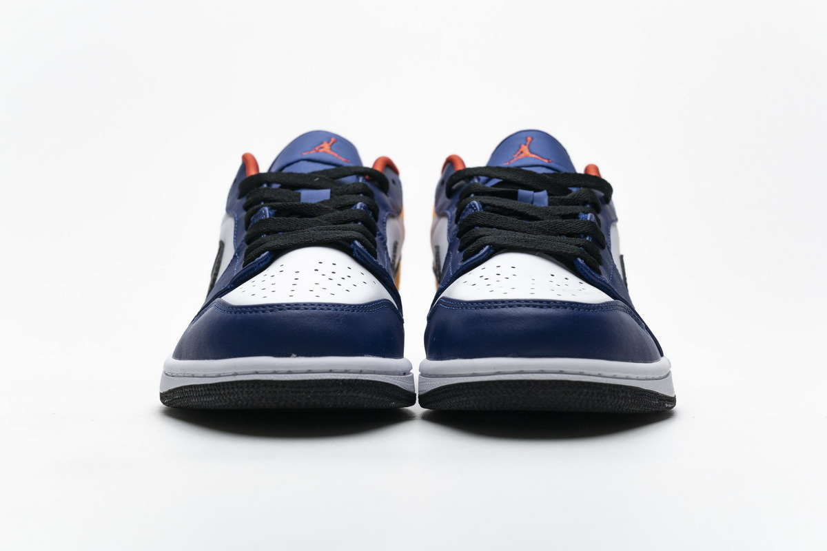 Air Jordan 1 Low Blue Yellow Orange