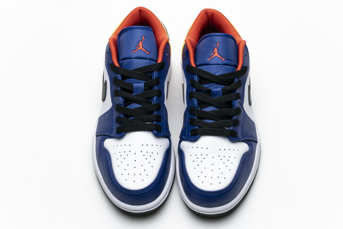 Air Jordan 1 Low Blue Yellow Orange