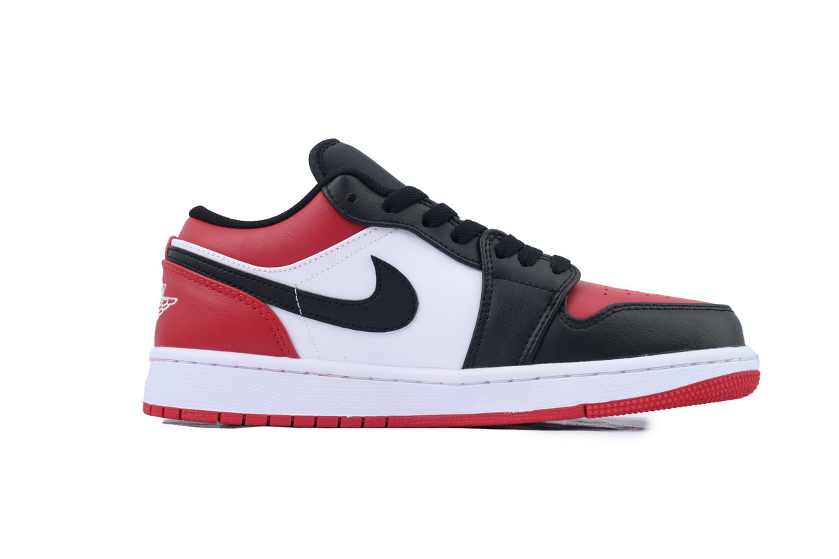 Air Jordan 1 Low Bred Toe