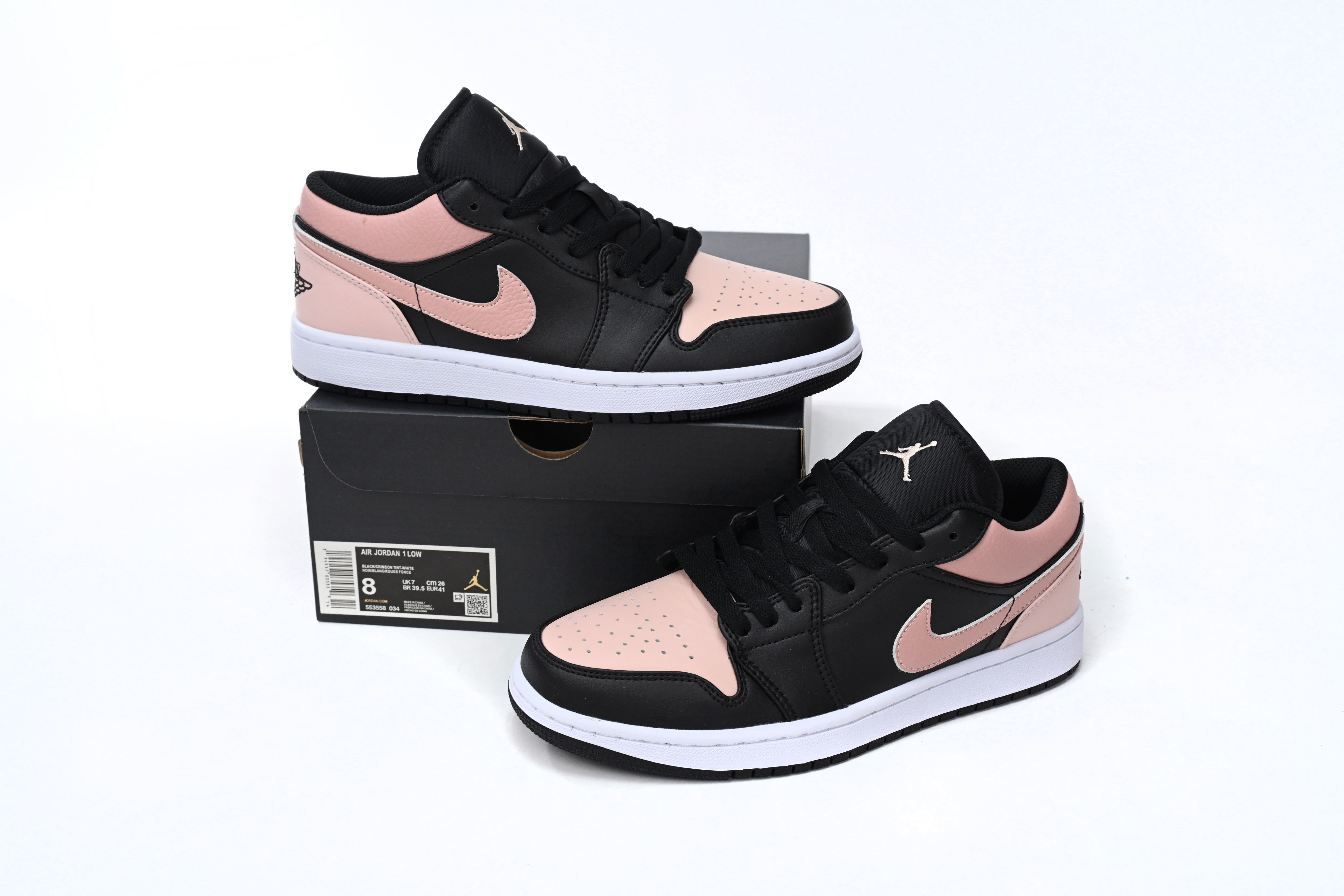 Air Jordan 1 Low Crimson Tint