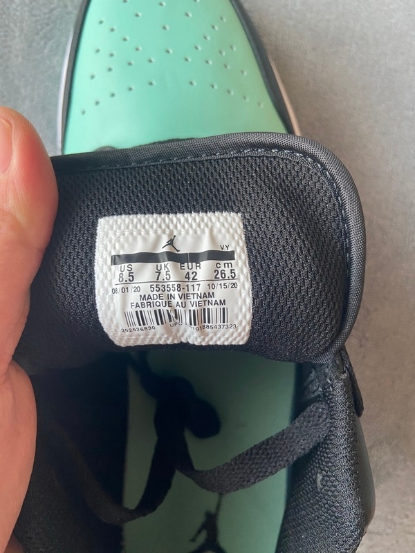 Air Jordan 1 Low Mint Green