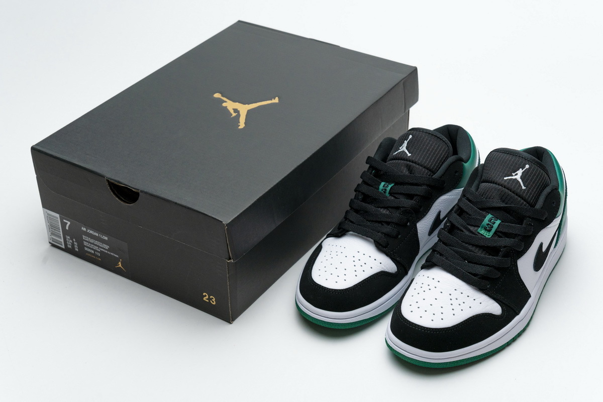 Air Jordan 1 Low Mystic Green