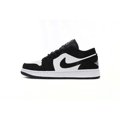 Air Jordan 1 Low New Black and White Panda 01