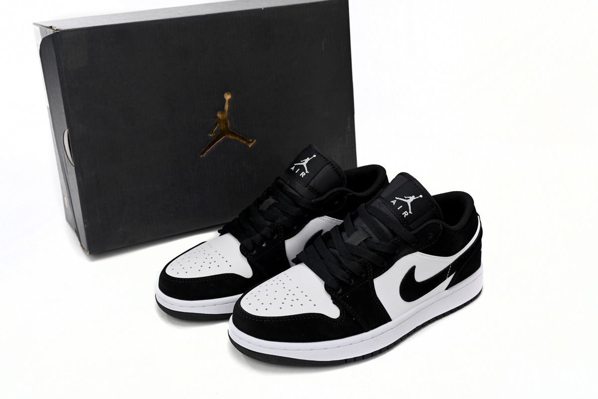Air Jordan 1 Low New Black and White Panda