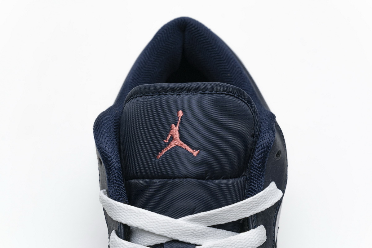 Air Jordan 1 Low Obsidian Ember Glow
